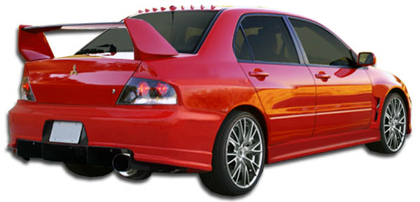 2004 Mitsubishi Evolution Rear Bumper Body Kit - 2003-2006 Mitsubishi ...