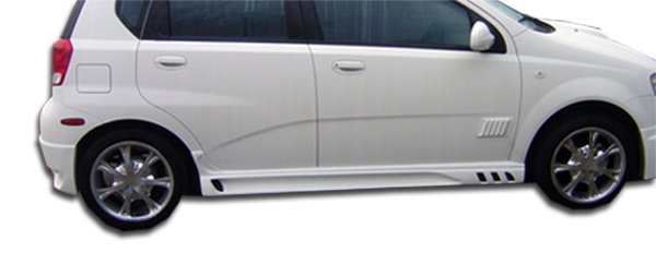 2004-2011 Chevrolet Aveo 5DR Duraflex Racer Side Skirts Rocker Panels - 2 Piece