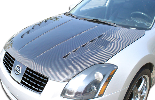 2004-2006 Nissan Maxima Duraflex GT-R Hood - 1 Piece