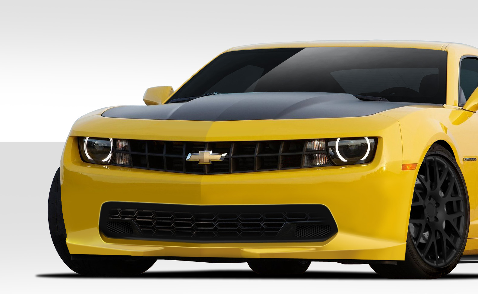 2010 Chevrolet Camaro Fiberglass+ Front Bumper Body Kit - 2010-2013