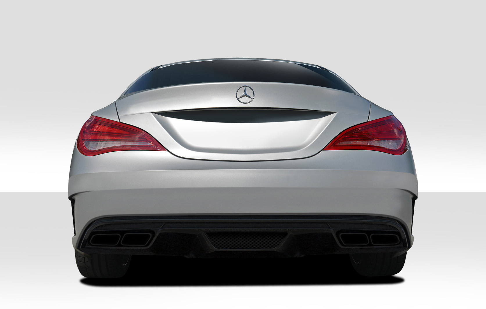 2014-2015 Mercedes CLA Class Duraflex Black Series Look Rear Bumper Cover - 1 Piece