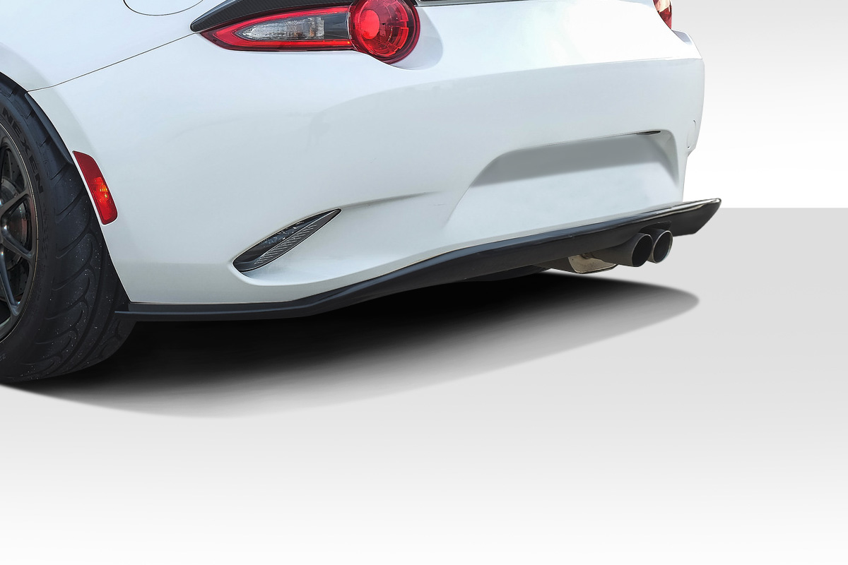 2016 Mazda Miata 0 Fiberglass+ Rear Lip-Add On Body Kit - 2016-2019 Mazda Miata Duraflex C-Speed Rear Lip - 1 Piece