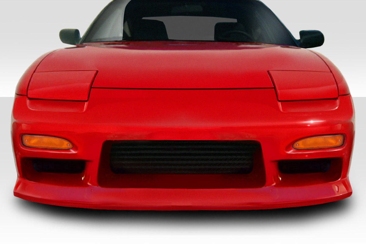 Fiberglass+ Front Bumper Body Kit for 1991 Nissan 240SX 0  - 1989-1994 Nissan 240SX S13 Duraflex Bloodsport Front Bumper - 1 Piece