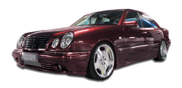 1996-1999 Mercedes E Class W210 Duraflex LR-S Body Kit - 4 Piece - Includes LR-S Front Bumper Cover (103491) LR-S Side Skirts Rocker Panels (103492) LR-S Rear Bumper Cover (103493)