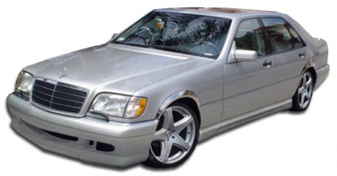 Welcome to Extreme Dimensions :: Item Group :: 1992-1999 Mercedes S Class  W140 Duraflex W-1 Body Kit - 4 Piece