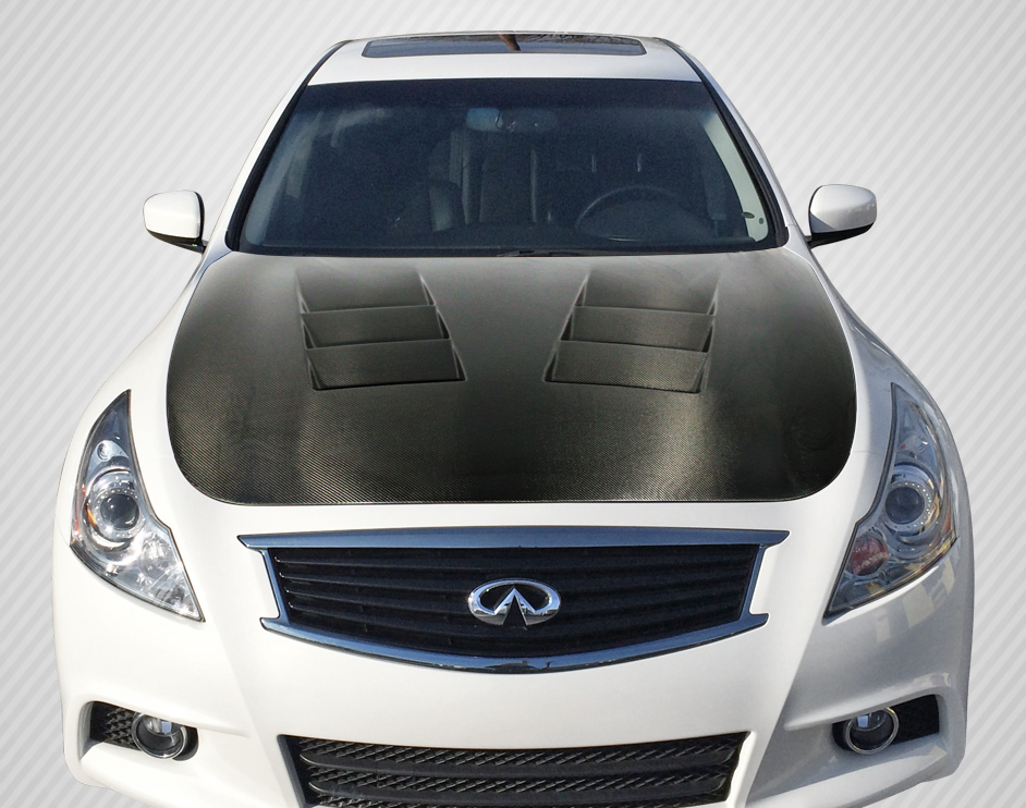 2012 Infiniti G Sedan - Carbon Fiber Fibre Hood Body Kit - Infiniti G ...