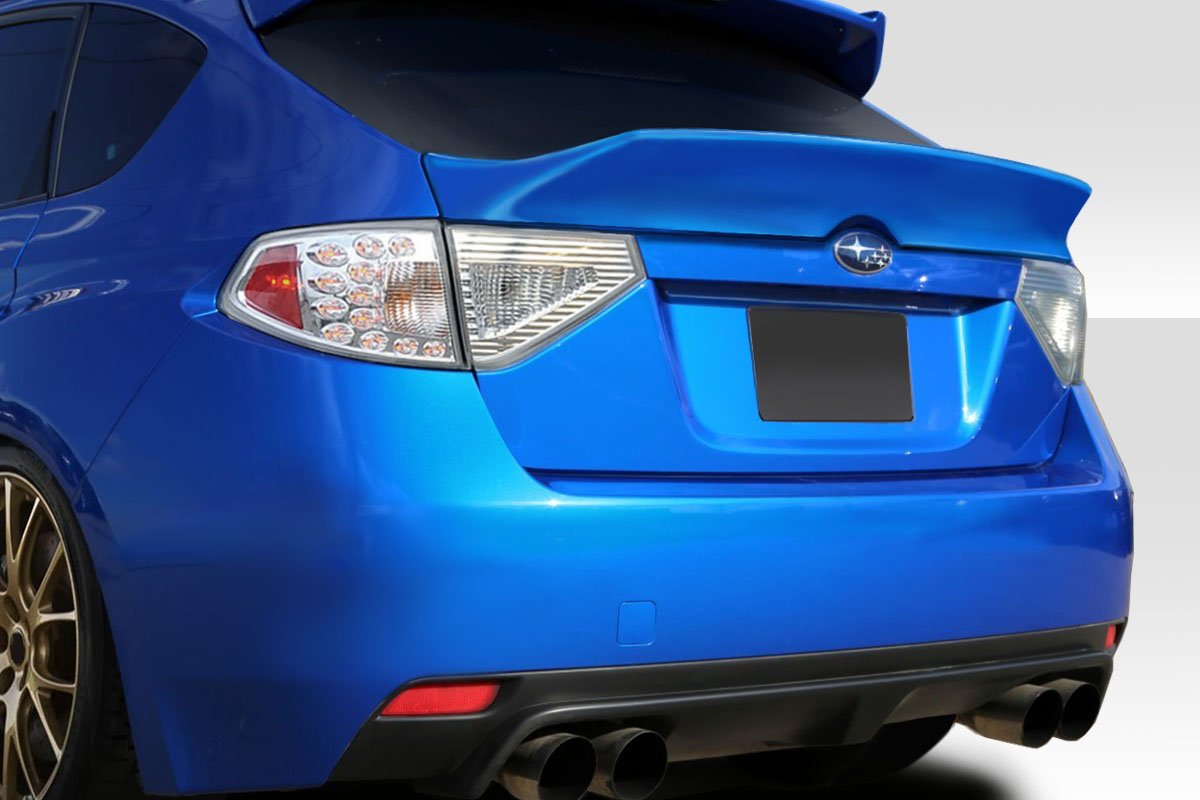 Duraflex Msr Rear Middle Wing Spoiler For 08 11 Impreza 08 14 Wrx Sti Hb Ebay